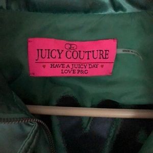 Juicy Couture Jackets & Coats - Vintage Juicy Couture Green Bomber Juicy Couture Jackets & Coats - Vintage Juicy Couture Green Bomber
